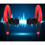 Wholesale Hook Style Wireless Sports Bluetooth Stereo Headset (Red)